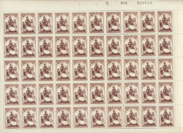 1941/1944, N° 583/92 (100x) En 631/38 (9 - Verzamelingen