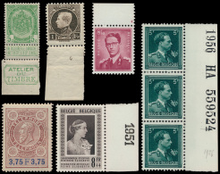 1905/1978, Interessante Samenstelling Di - Collections