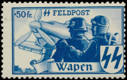 E 44/48 'Wapen SS' (100F *, Andere 4 Waa - Privé- & Lokale Post [PR & LO]