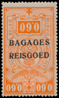 BA 6-Cu '60c Oranje' Curiositeit 'Omgeke - Journaux [JO]