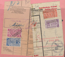 1942/1944, 12 Fragmenten Met 'Rijkswapen - Autres & Non Classés