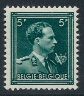N° 1007 'Leopold III 5F Groen' Zm (OBP € - Unused Stamps