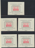 BF 29 'Atletiekkampioenschappen' (5x), Z - Unused Stamps