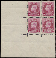 N° 211/19 (in Blokken Van 4) Meerdere Ex - 1921-1925 Kleine Montenez