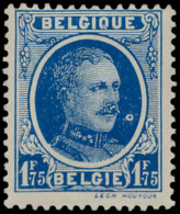 N° 257-Cu '1,75 Fr Ultramarijn' Curiosit - 1922-1927 Houyoux