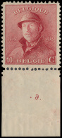N° 168A '10c Karmin' (5x), Plaatnrs. 2** - 1919-1920 Albert Met Helm