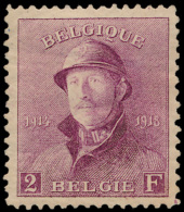 N° 165/78 'Volledige Reeks' W.o. De 2 Fr - 1919-1920 Roi Casqué