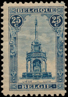 N° 164A '25c Blauw, 1° Oplage', Zm (OBP - Neufs