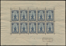 F 164A '25c Blauw, 1° Oplage' (Velletje - Nuovi