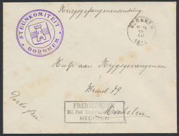 1915, Kriegsgefangenen Brief Bornhem 15 - Other & Unclassified