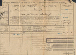 1914, Onbezet België, Vrachtbrief Haezeb - Andere & Zonder Classificatie