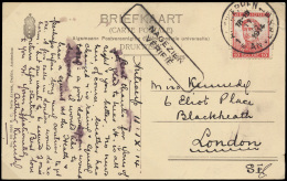 1914, N° 118, Antwerpen 11/09/1914- Lond - Altri & Non Classificati