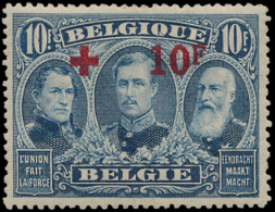 N° 150/63 'Volledige Reeks', Zm (OBP € 1 - 1918 Croix-Rouge