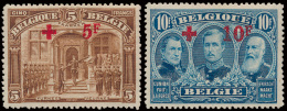 N° 150/63 'Volledige Reeks', Zm (OBP € 1 - 1918 Croce Rossa