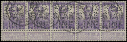 N° 110,113 En 117 (strip Van 5), 7 Zegel - 1912 Pellens