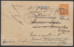 N°  108 Op Zichtkaart, Gericht Aan De Sl - 1912 Pellens