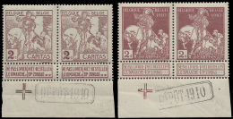 N° 84/91 'Volledige Reeks' (Horizontale - 1910-1911 Caritas