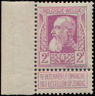 N° 74/80 'Volledige Reeks' W.v. 5 Waarde - 1905 Grosse Barbe