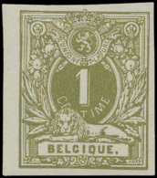 Type N° 42 '1c Reseda, Eisenhower Herdru - 1869-1888 Lion Couché