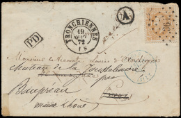 N° 33, Op Briefje Uit PT.364 Tronchienne - 1869-1883 Leopoldo II