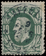 N° 30, Met Sterstempel 'Saffelaere 9 Fev - 1869-1883 Leopold II