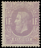 N° 36 '1F Mauve' Zm (OBP € 600) - 1869-1883 Léopold II