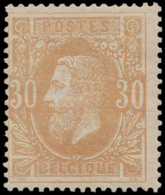 N° 33 '30c Okerrood', Zm (OBP € 110) - 1869-1883 Leopoldo II