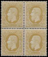 N° 32 B '2c Olijfgeel, Tanding 14, Op Du - 1869-1883 Leopold II