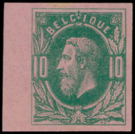 Beeltenis Leopold II, Aangenomen Type 10 - Proofs & Reprints