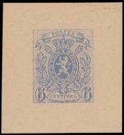 Kleine Leeuw 6c,, Kleurproefdrukk Vd Mat - 1869-1888 Liggende Leeuw