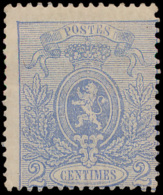 N° 24Aa '2c Ultramrijn, Tanding 15' Fris - 1869-1888 Lying Lion