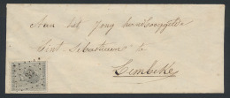 N° 17, Briefje Puntstempel 32 (Beaumont) - 1865-1866 Profile Left