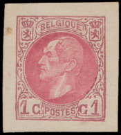 Beeltenis Leopold I 1c, Kleurproefdruk V - Proofs & Reprints
