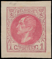 Beeltenis Leopold I 1c, Kleurproefdruk V - Proofs & Reprints