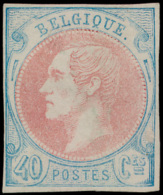 Beeltenis Leopold I 40c, Kleurproefdruk - Proofs & Reprints