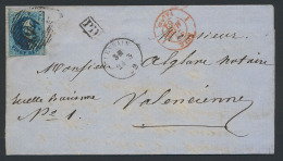 N° 11, Geraakt, Op Brief Uit P. 99 Quiév - 1858-1862 Medaglioni (9/12)