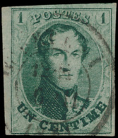 N° 9, Zeer Goed Gerand (bladboordje), Li - 1858-1862 Medallions (9/12)