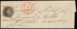 N° 3, Volrandig, Op Brief Uit P. 58 Heer - 1849-1850 Medaglioni (3/5)