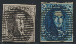 N° 3 (rechtsonder Nipt Maar Volrandig) E - 1849-1850 Médaillons (3/5)