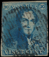 N° 2, Volrandig, Lichte Centrale Ogenvri - 1849 Epauletten