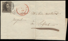N° 1, 3 Brede Randen (rechts Nipt Geraak - 1849 Epaulettes
