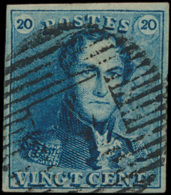 N° 2A-V 9, Zeer Mooi Gerand, Lichte Cent - 1849 Mostrine