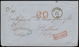 1855/1863, 7 Brieven Uit Anvers, W.o. Na - Other & Unclassified