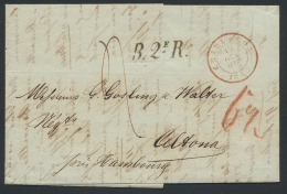 1853, Brief Uit Charleroi 19 Okt 1853, N - Altri & Non Classificati