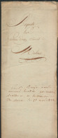 1822, Mechelen. Request Van/naar G. Deni - Altri & Non Classificati