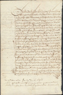 1661, Akte Te PUTTE (Mechelen) Op Papier - Andere & Zonder Classificatie