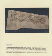 1476, Schepenbriefje Op Perkament MECHEL - Autres & Non Classés