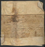 1424, Schepenbrief In De Nederlandse Taa - Other & Unclassified