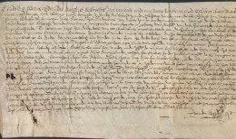 1376, Mechelse Schepenbrief Op Perkament - Autres & Non Classés