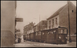 Knokke, Prachtige Fotokaart Vd Tram Naar - Non Classés